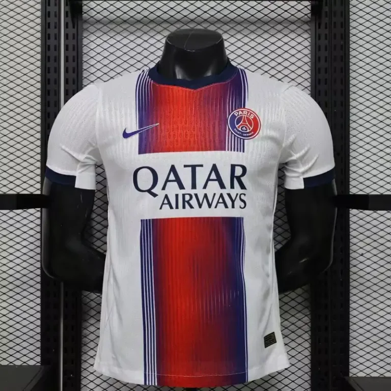 psg jerseys wholesale - wholesale 2026/27 paris saint germain white away player edition jersey