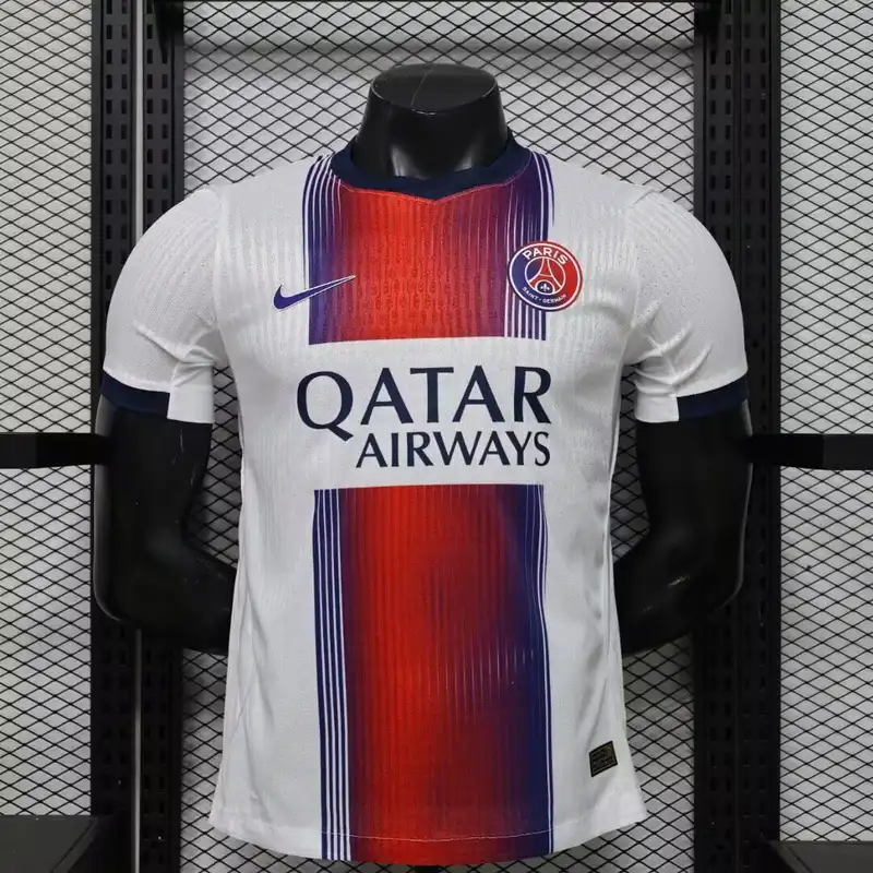 psg jerseys wholesale - wholesale 2026/27 paris saint germain white away player edition jersey